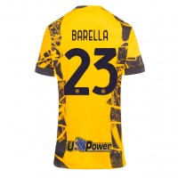 Camiseta Inter Milan Nicolo Barella #23 Tercera Equipación Replica 2024-25 para mujer mangas cortas